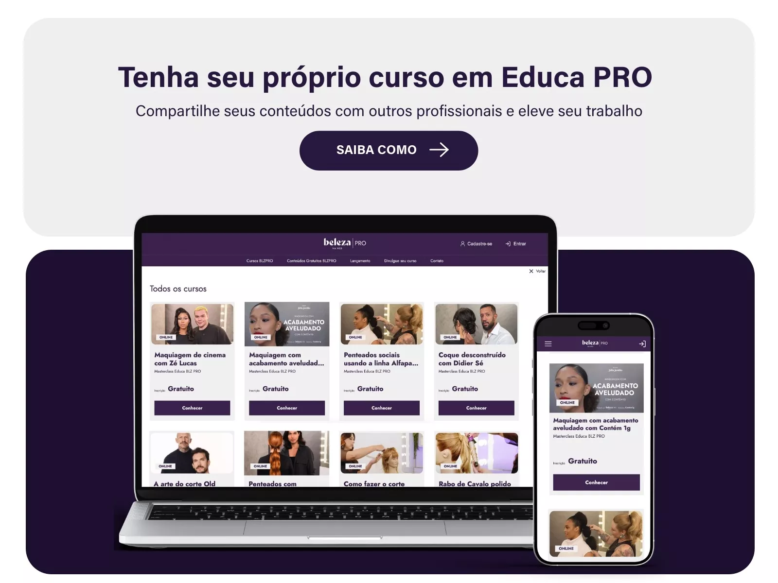 Marketplace de cursos